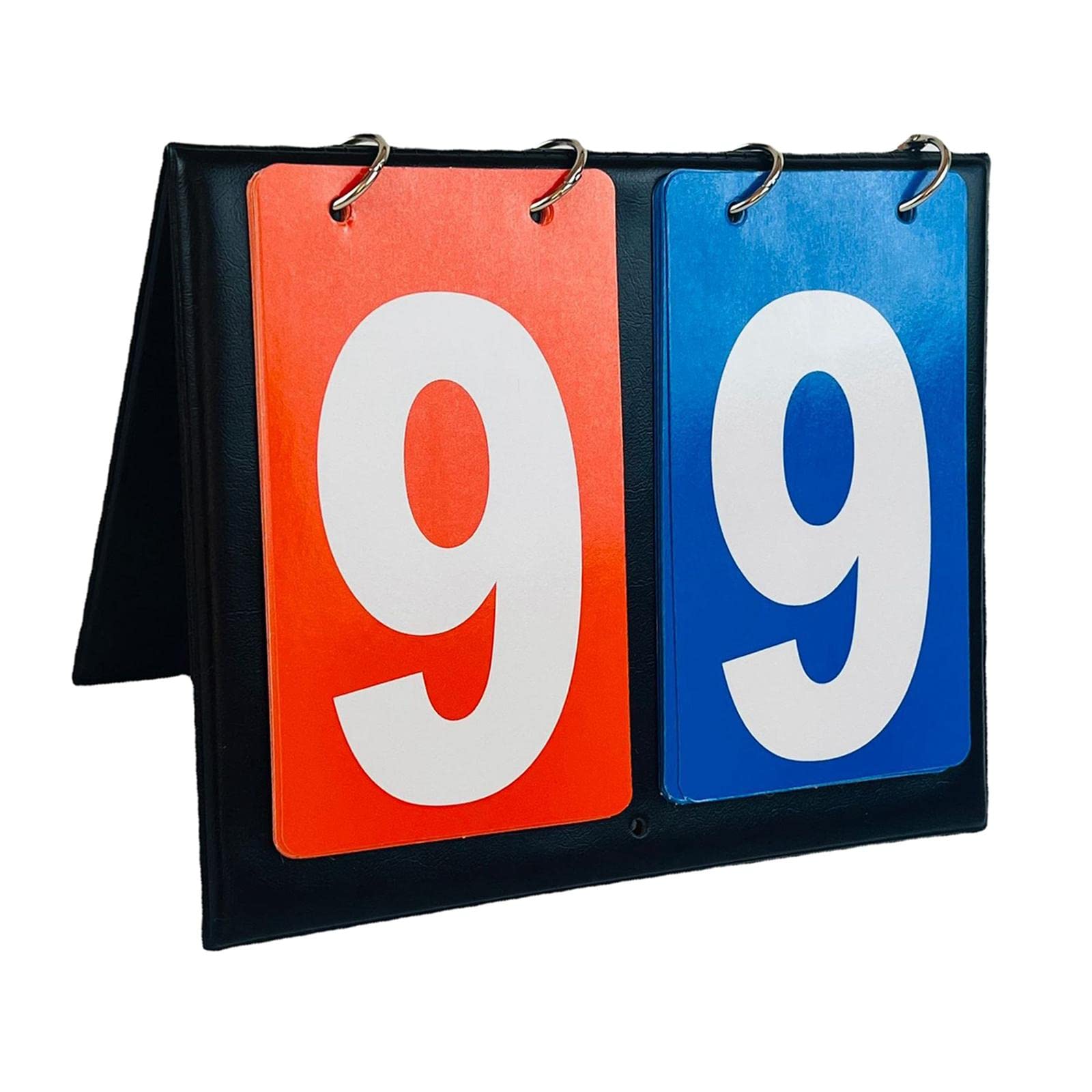 LYLA 2 Digit Score Keeper Flips Up Tabletop Scoreboard for Basketball Ball Red Blue-image-22