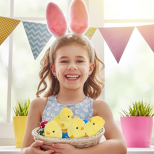 Miniatura 9 de 3 otters 4 juguetes para pollitos de cuerda, lindos pollitos enrollados, juguetes de peluche realistas para niños, bolsas de regalo, cofre del