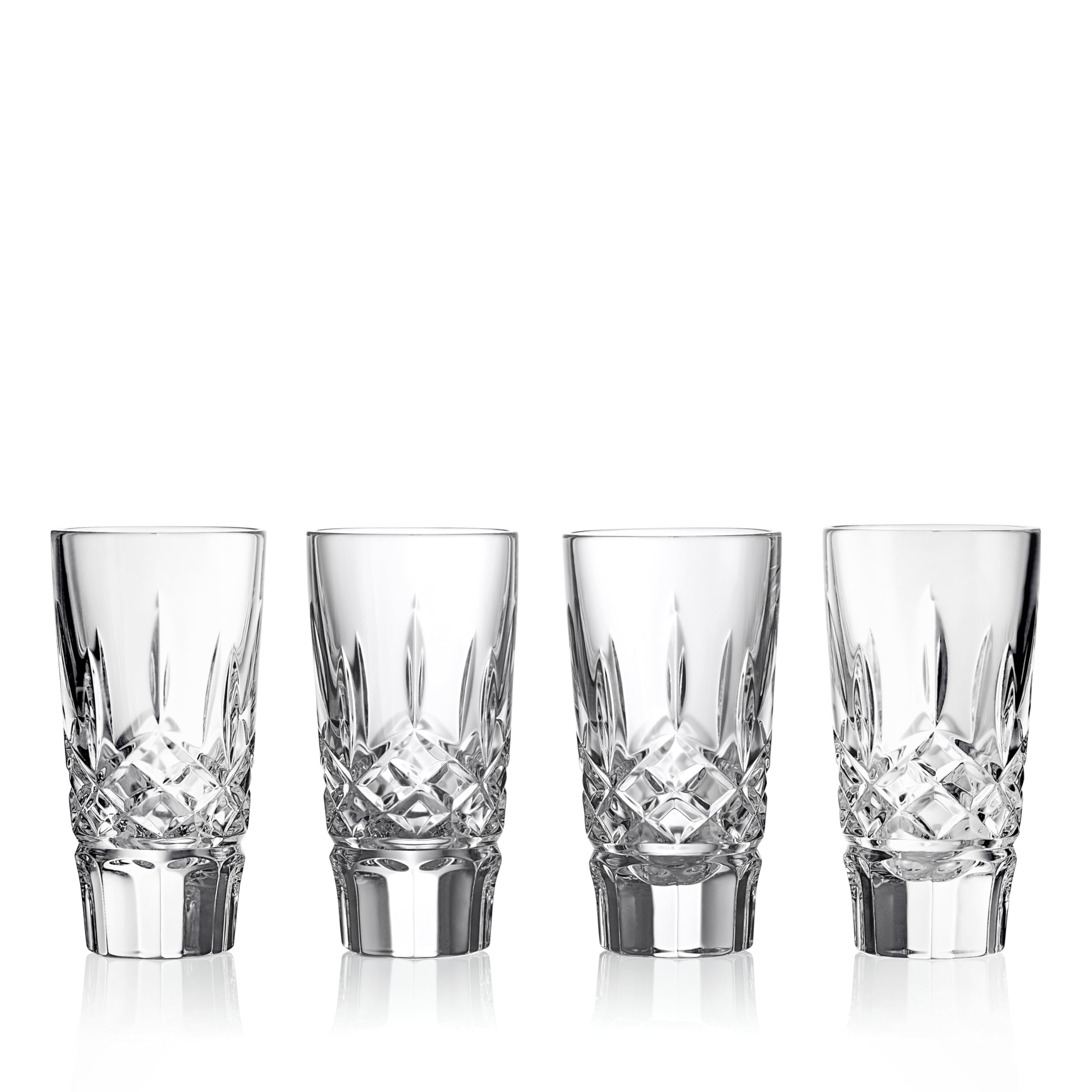 Waterford Lismore Shot Glass, Set of 4, 1.5oz, Clear