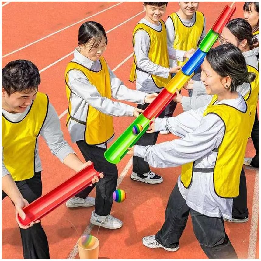 Pipeline Challenge Game, Team Building Games For Work, Teamwork Group
