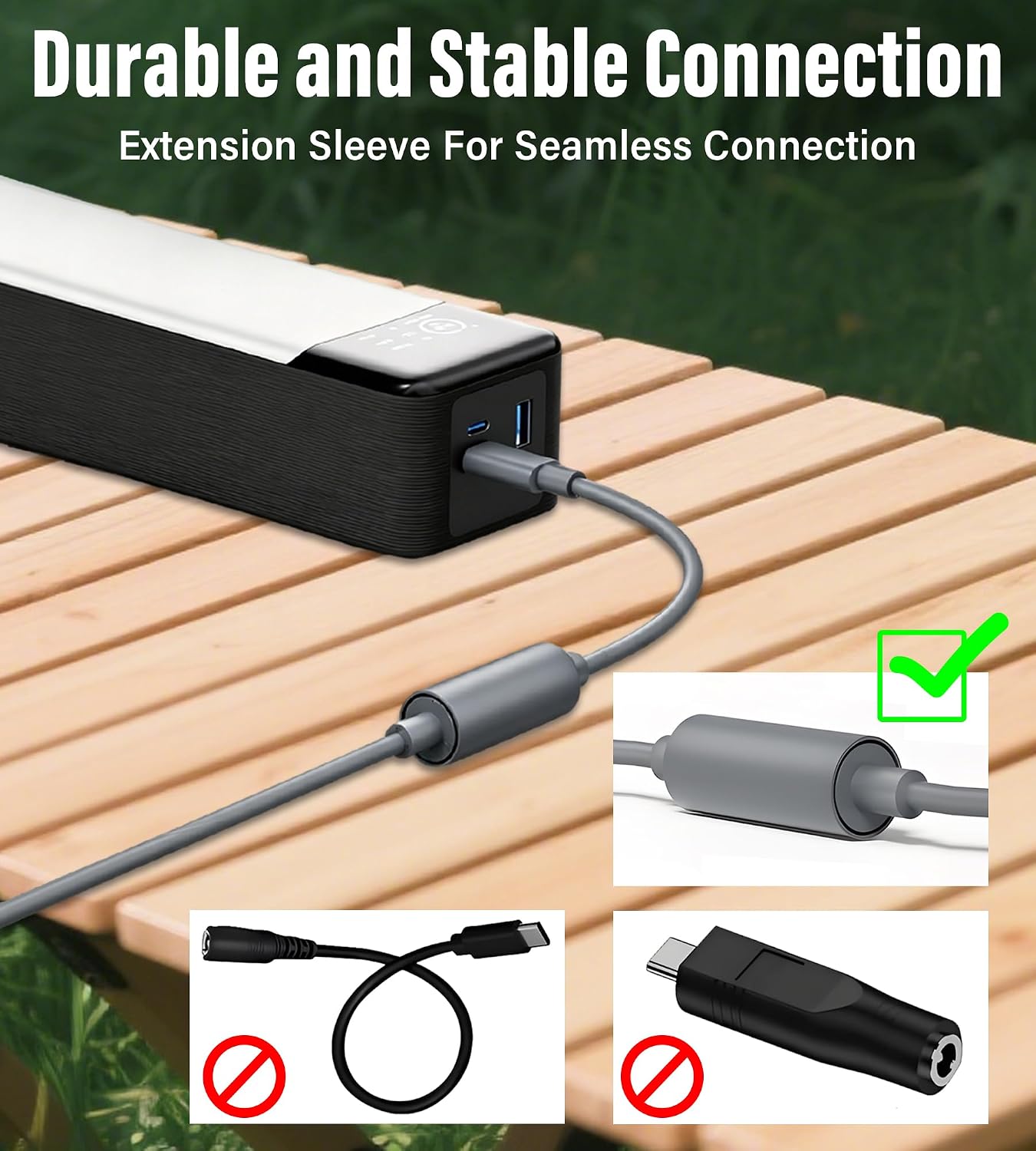 Starlink Mini Power Cable 0.3M,USB C to DC Extension Cable image 5