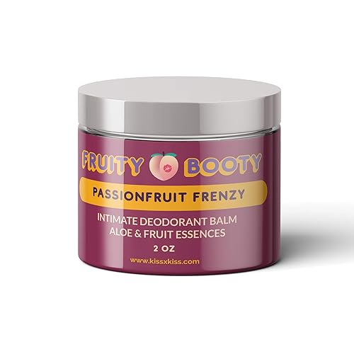 Fruity Booty - Bálsamo neutralizante de olores íntimo - Protección inmediata del olor para tu trasero, zona de bikini, bolas, etc. - Fórmula natural