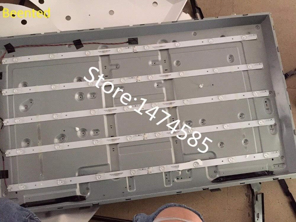 WuLian Beented 10 PCS/Set LED Backlight Strip for SV0420A88 REV3 A B 131126-WS-420-040-PEAR1-C5-R/L tx-42as500e V42FWSD01,Used Part