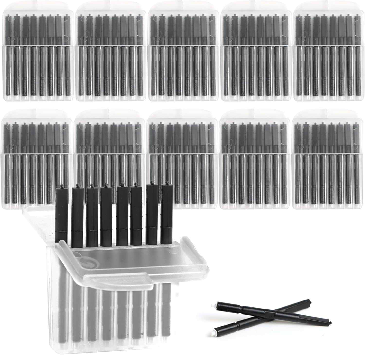 (80 Pcs) Hearing Aids Wax Guards Filters for Phonak,Widex,Resound Wax Traps Hear Clear Cleaning Kit Accessories,Hearing Aid Ear Replacement Parts Cleaning Tool(10 Pack)