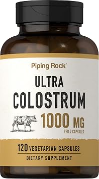 Piping Rock Colostrum Capsules 1000mg | 120 Pills