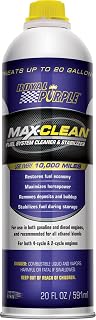 Royal Purple 11722 Max-Clean Fuel System Cleaner and Stabilizer, 20-Ounce Bottle