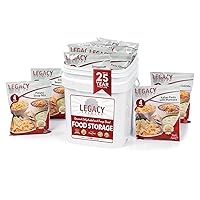 Vista 10 de Kit de suministro de alimentos de emergencia de 72 horas para servir a la familia - 8 lb - para caso de desastres naturales - Suministros