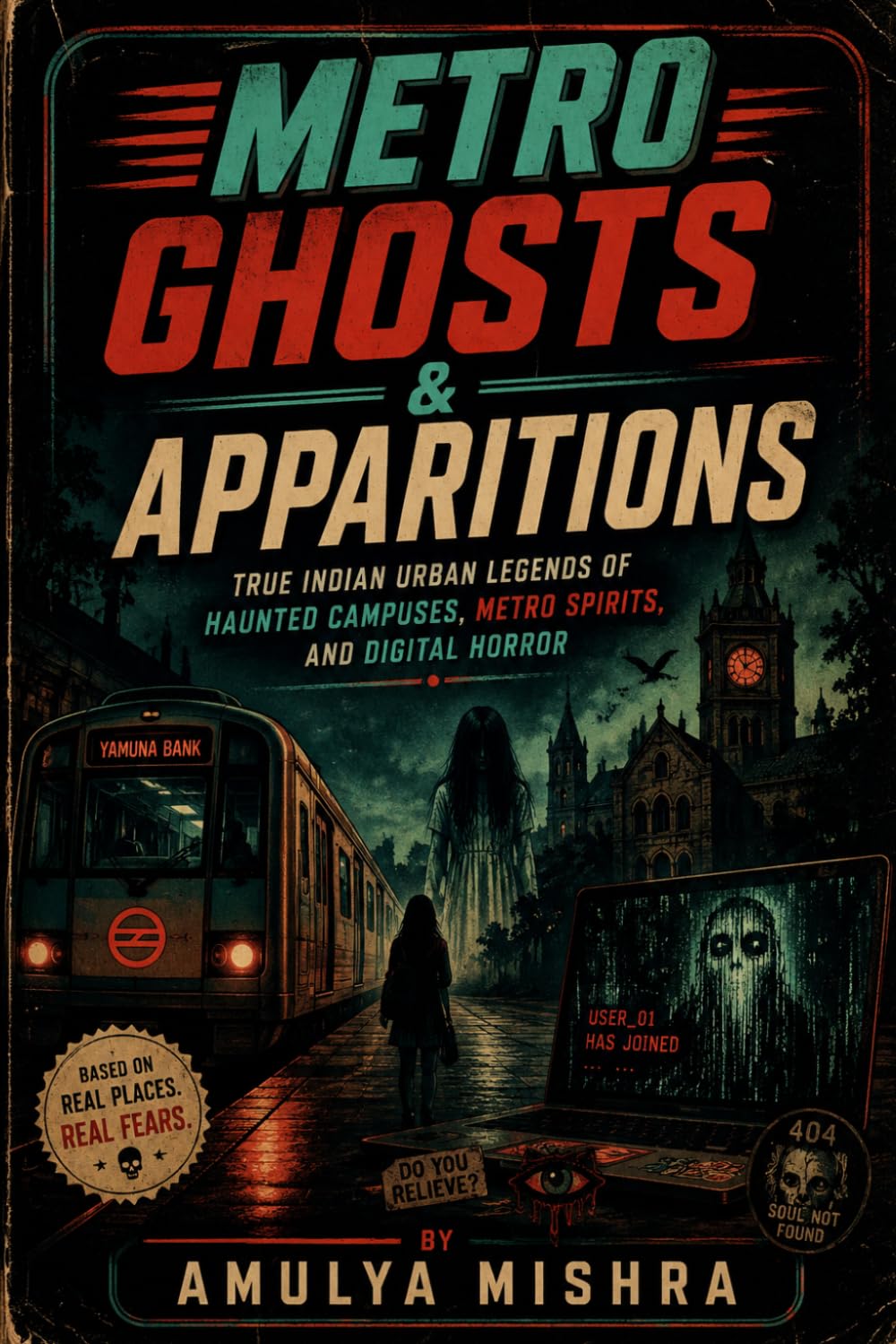 Metro Ghosts & Apparitions: True Indian Urban Legends of Haunted Campuses, Metro Spirits, and Digital Horror