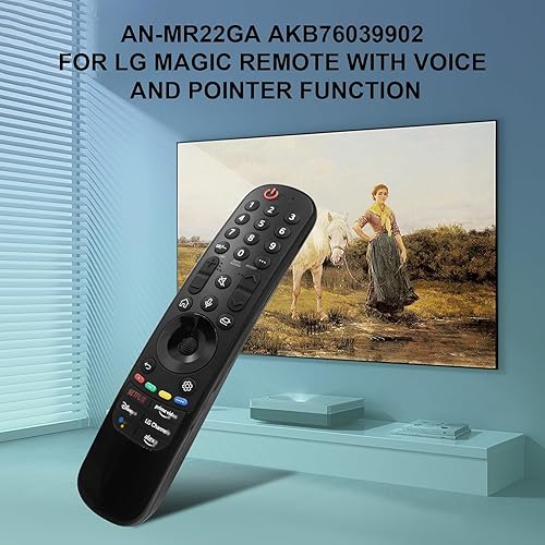 Miniatura 2 de Control remoto mágico para LG Smart TV, control remoto para LG TV remoto AN-MR24GA23GA22GA21GA con puntero y función de voz, repuesto para