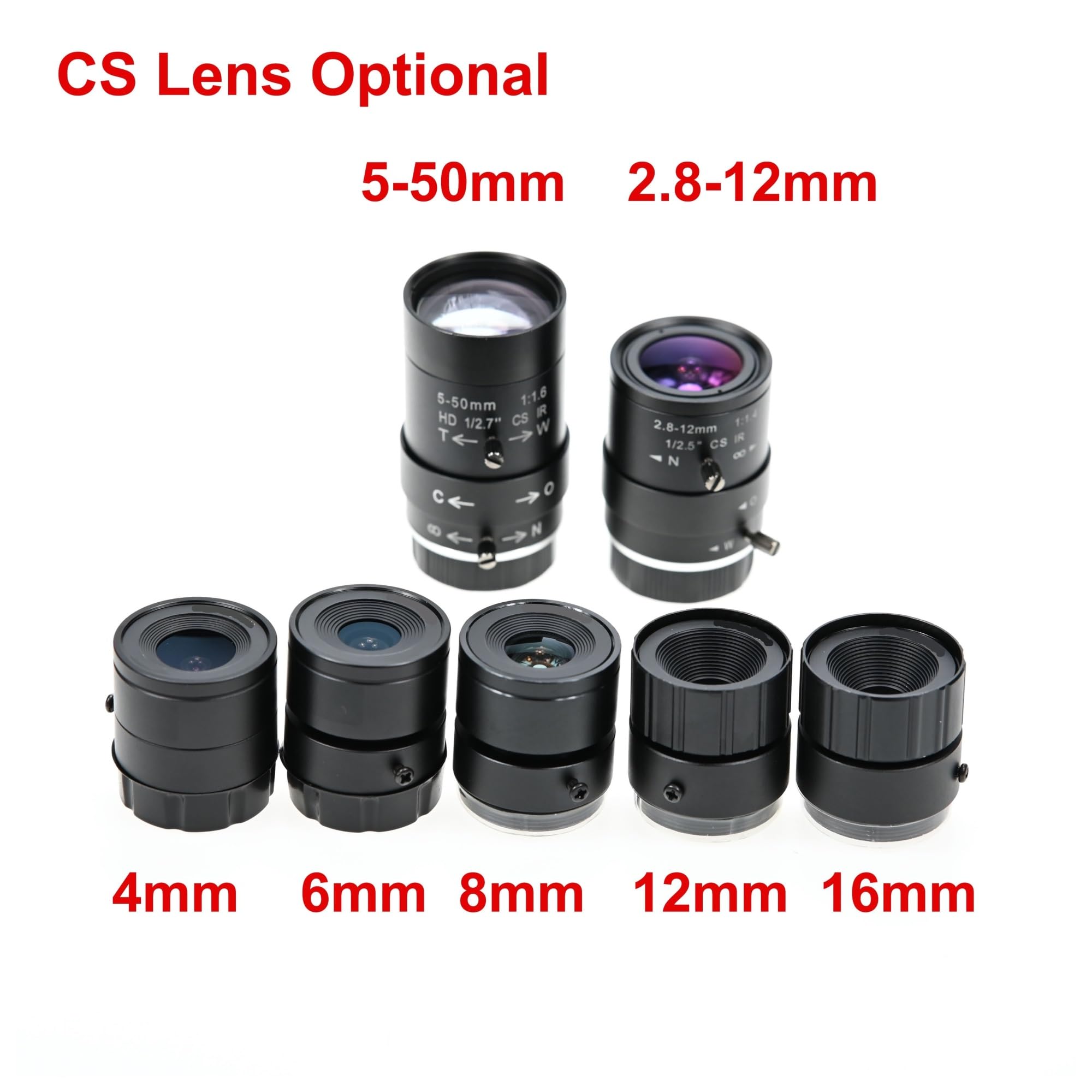 Mini Caja De Cámara Web USB VGA Global Shutter De 180 Fps | Obturador global, VGA de 180 fps, cámara mini box, USB UVC, imágenes de alta velocidad de fotogramas(5-50mm Varifocal)