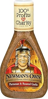 Newman's Own Salad Dressing Parmesan, 16-Ounce (Pack of 3)