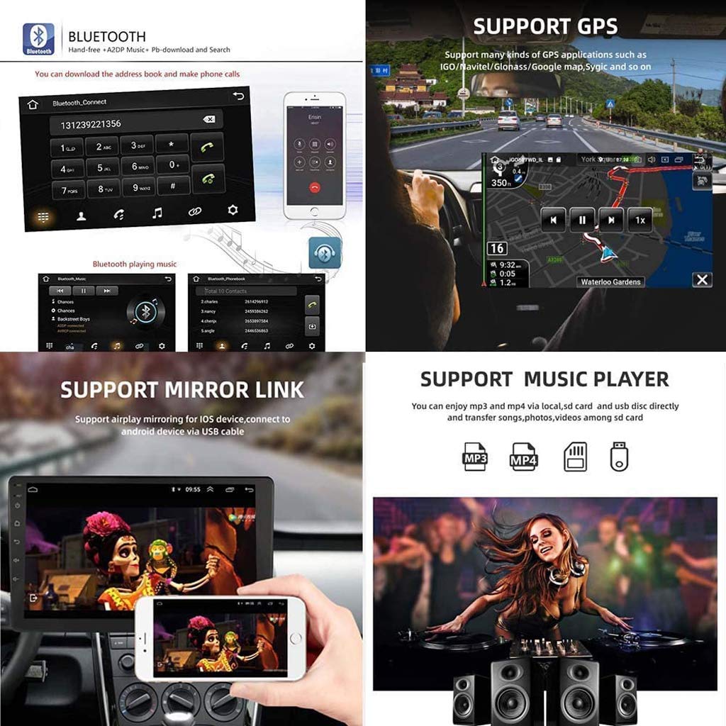 Generico Autoradio con navigatore GPS e Canbus, Sistema operativo Android 15, Compatibile con Skoda Octavia 2007-2014, comandi al Volante, Bluetooth, chiamate in Vivavoce, Mirror Link e Lettore Multi