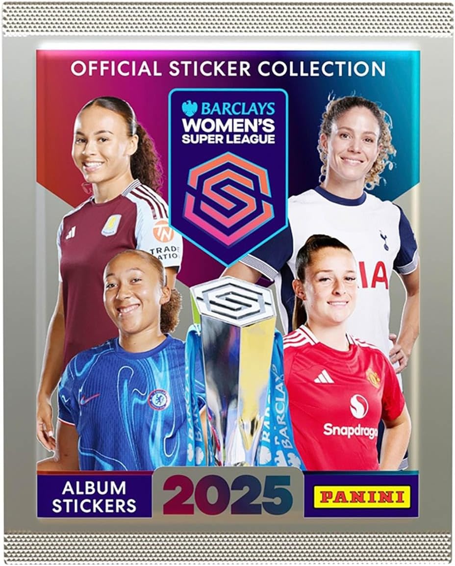 Barclays Women's Super League Official Sticker Collection 2025 - Pocket Tin