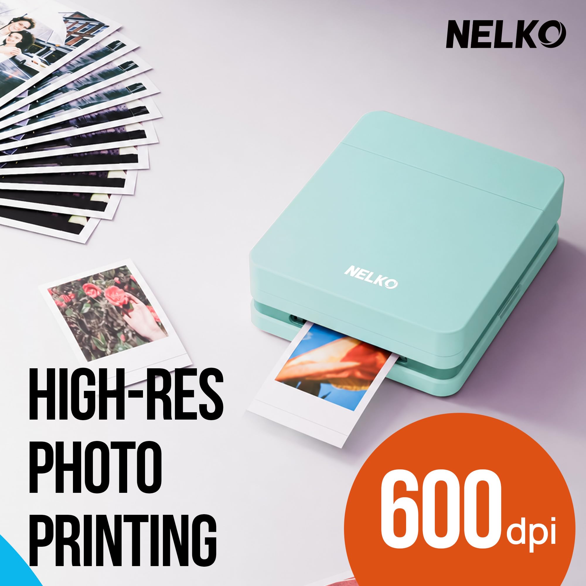 Nelko PP01 Stampante Fotografica Portatile Bluetooth per Smartphone