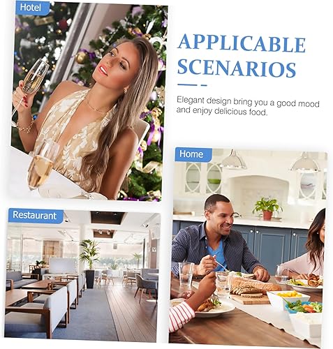 Miniatura 5 de Hemoton Bandeja de cerámica de porcelana con asa, bandeja de cerámica para servir ensalada, pasta, queso, aperitivo, recipiente para el hogar,