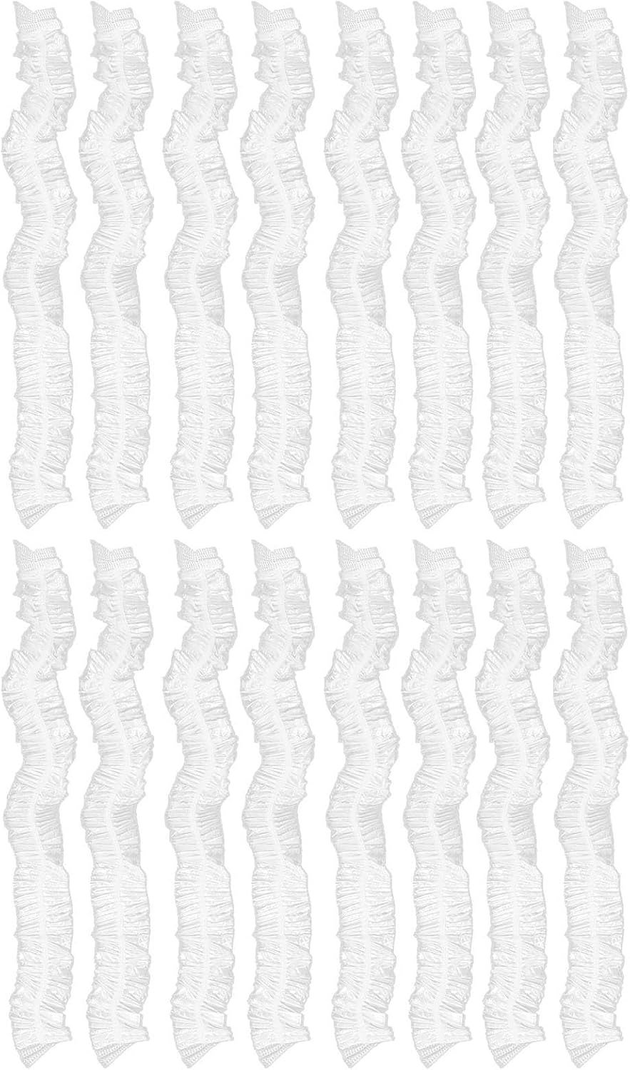 SHINEOFI 50pcs Rabbit Cage Liner Bag Flexible Elastic Band Lightweight Plastic Small Animal Cage Liners for Rabbit and Guinea Pig for Pet’s Habitat and Camping Outdoors