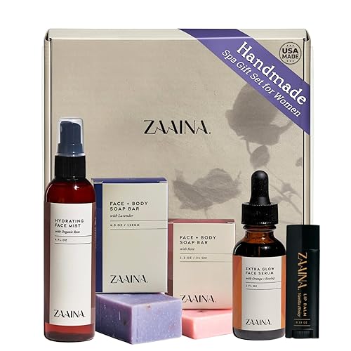ZAAINA Regalos de spa para mujeres, regalos para el día de San Valentín para ella, cesta de regalo de spa relajante, para mimar en casa, baño