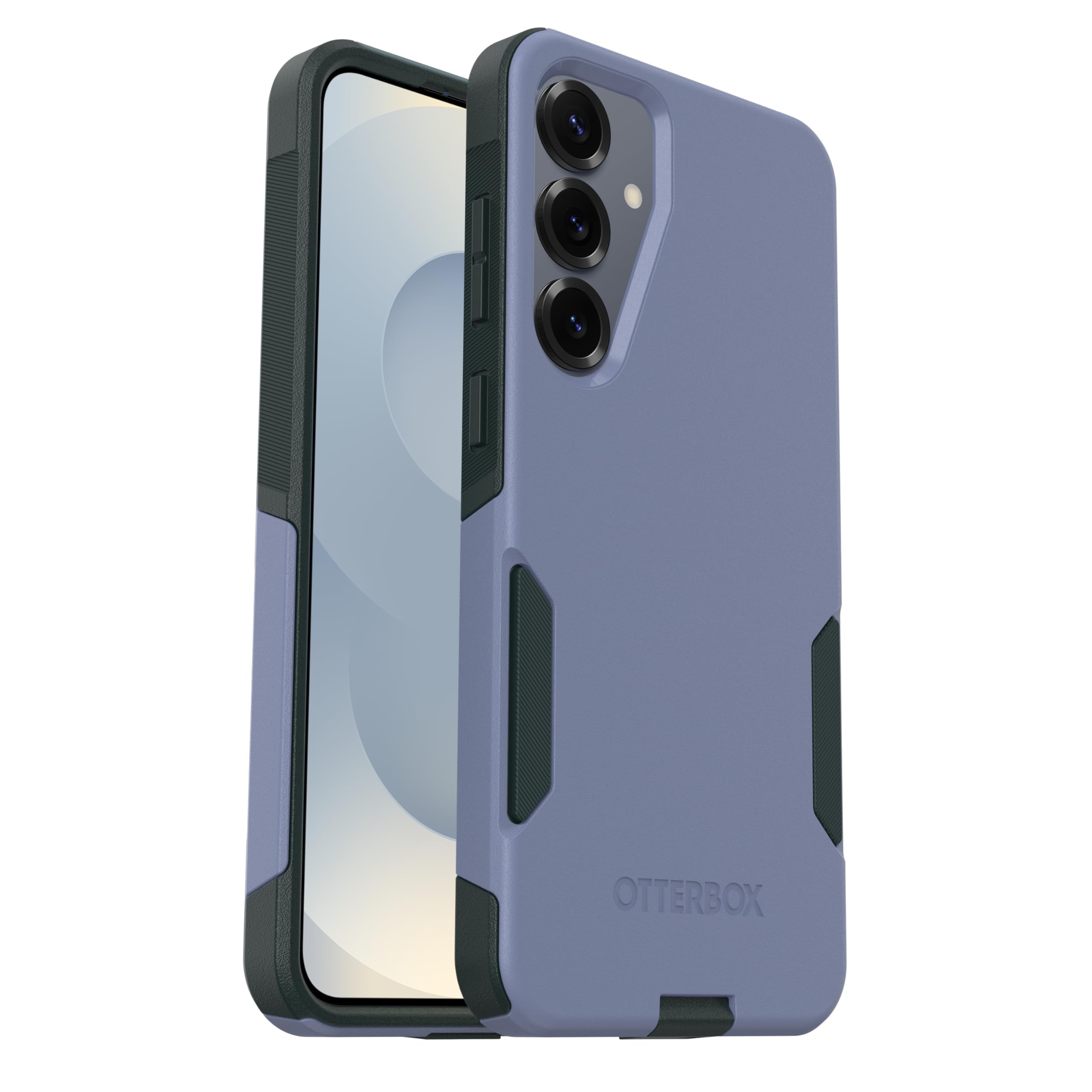OtterBox Samsung Galaxy S25+ (Solamente) - Funda de la Serie Commuter - Arrecife de orquídea (Azul y Verde) - Delgada y Resistente - Apto para Bolsillo - con protección de Puerto