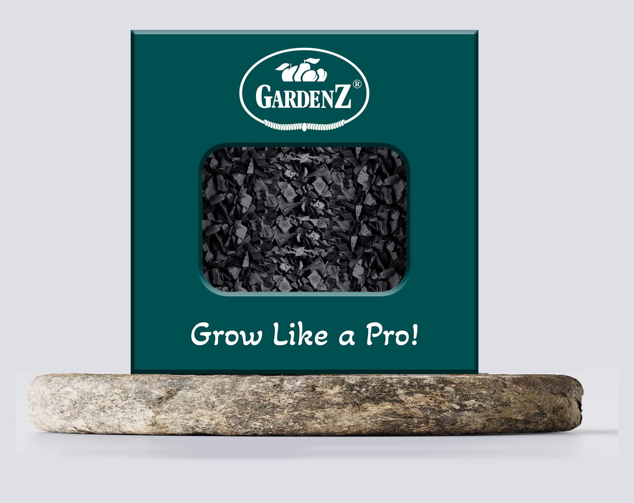 GARDENZ® Soil Amendment Charcoal | Agriculture Charcoal for Plants | Pure Hardwood Charcoal for Planting and Gardening | 15 LTR.