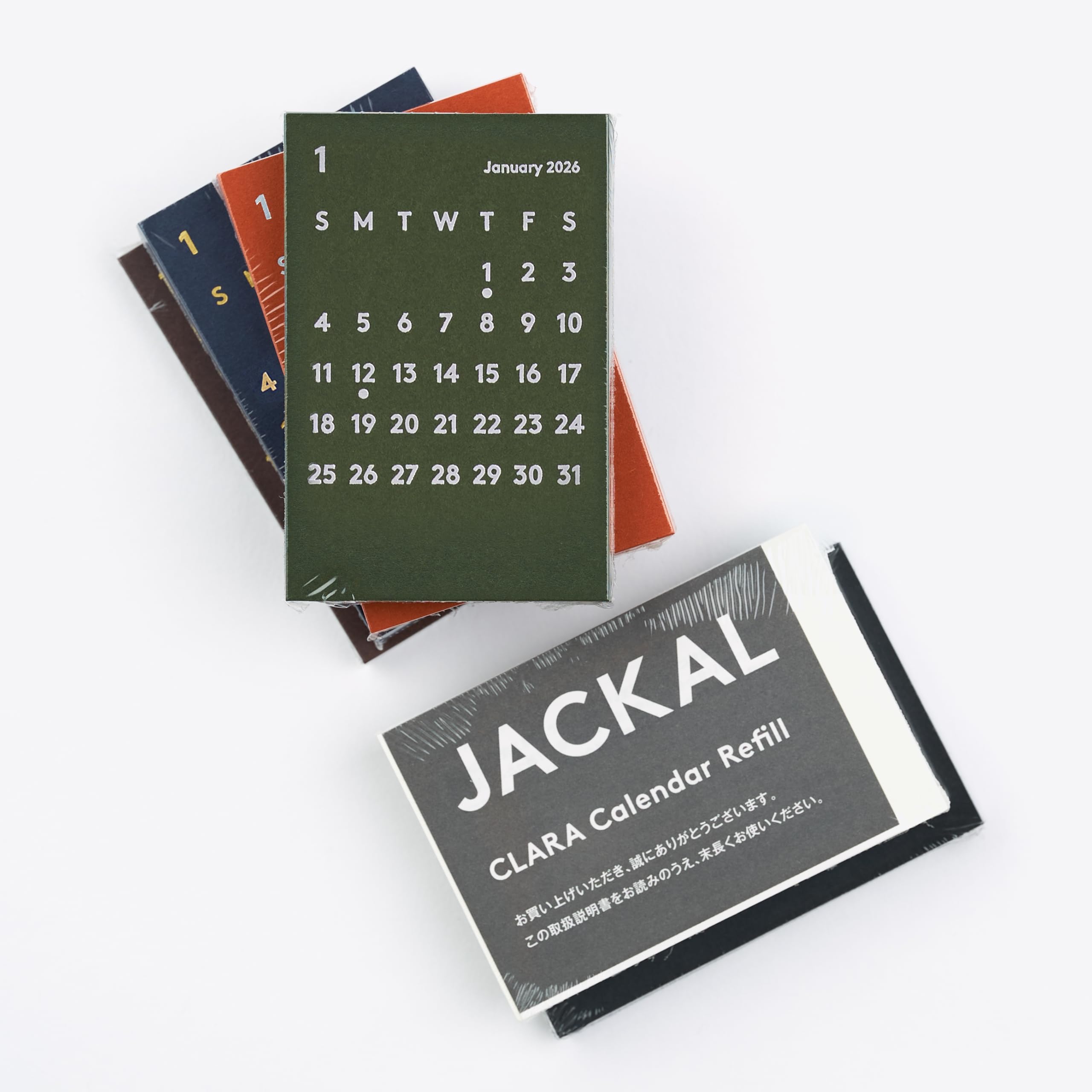 Amazon | JACKAL CLARA (クララ) デスクカレンダー 卓上カレンダー