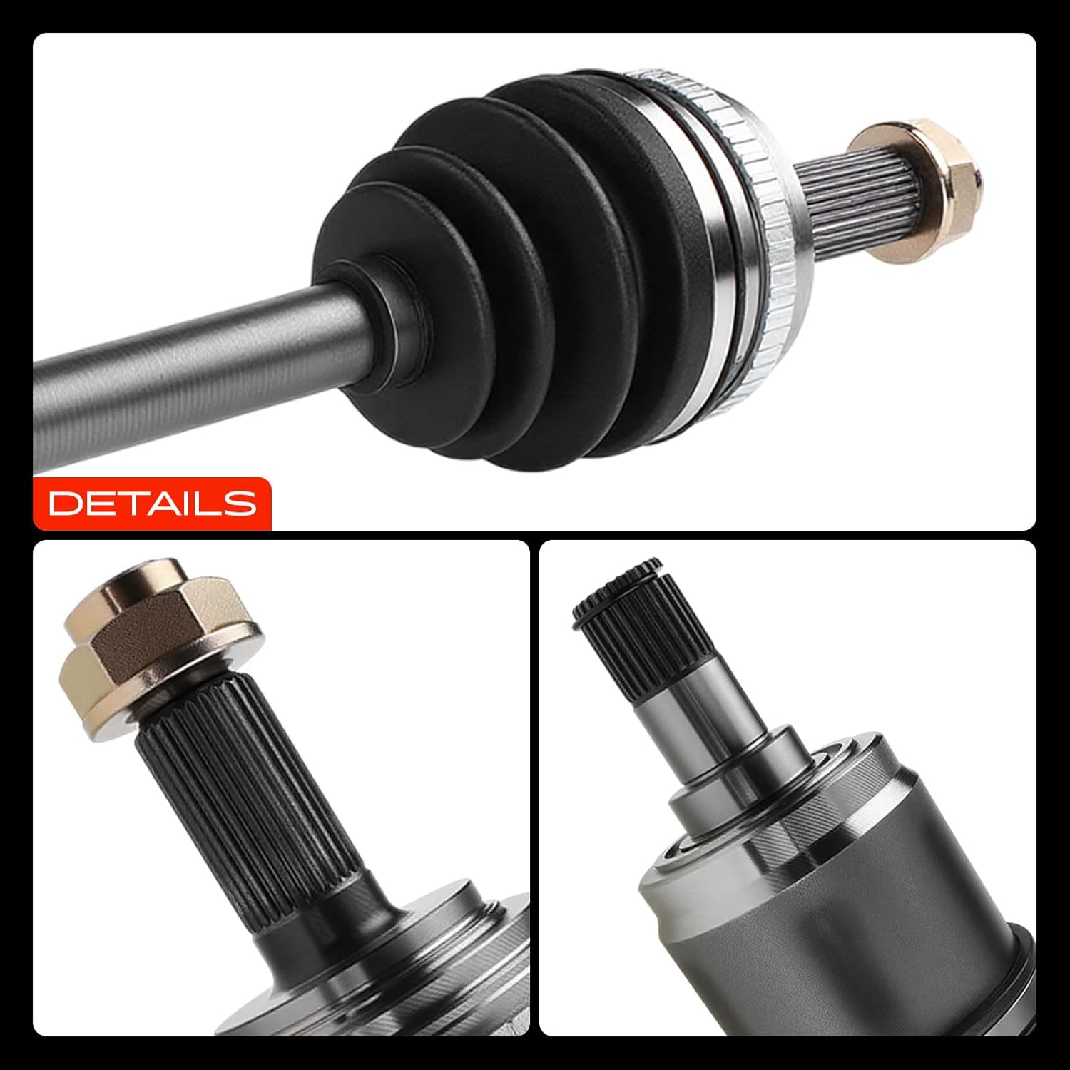 A-Premium CV Axle Shaft Assembly Compatible with Honda CR-V 1997 1998 1999 2000 2001, L4 2.0L Automatic Transmission, Front Right Passenger Side, Replace# 44010S10A00, 44010S10A50 - Image 9
