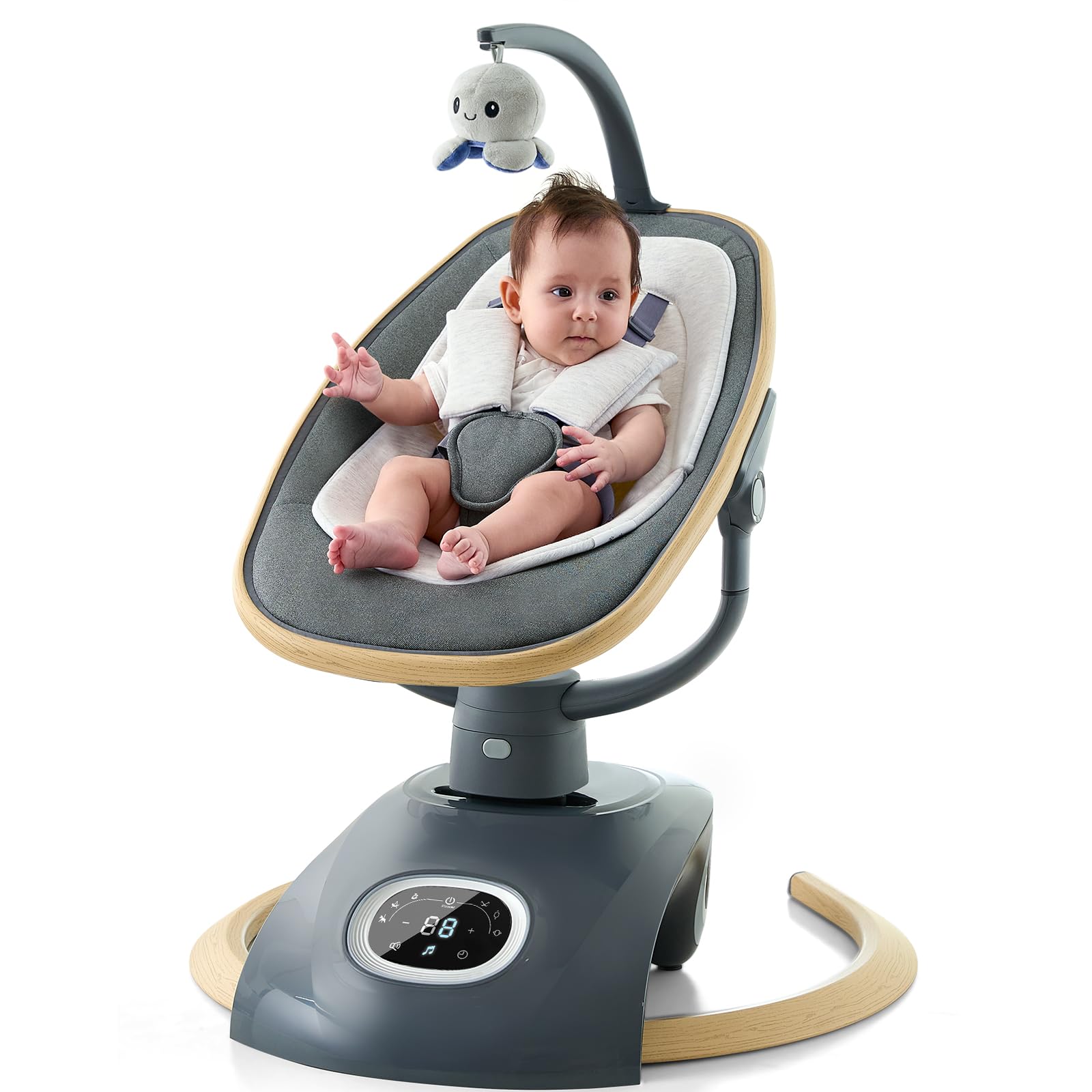 Amazon.com : VaVaSoo Electric Baby Swing Newborn for Infants