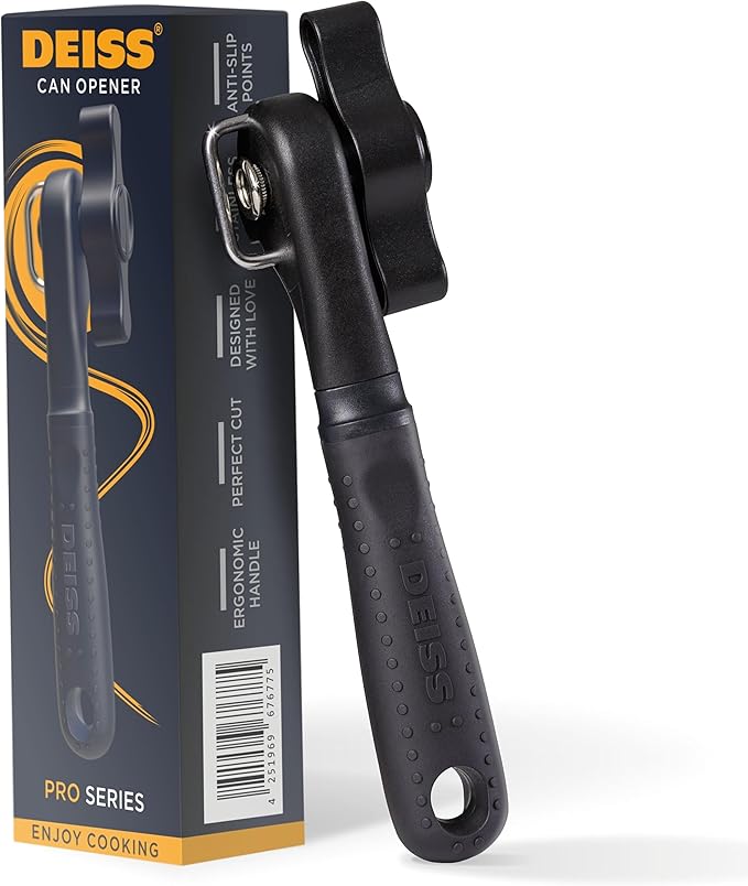 Deiss Pro Heavy Duty Can Opener Manual Smooth Edge