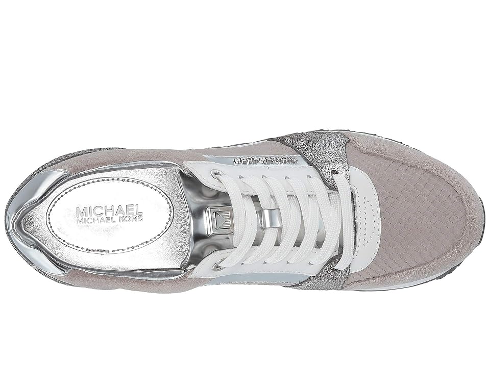 

MICHAEL Michael Kors Billie Trainer (Pale Grey/Silver) Women's Shoes, Gray
