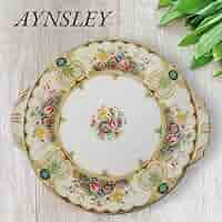 Amazon.co.jp: AYNSLEY エインズレイ プレート アンティーク