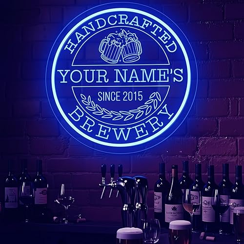 Miniatura 16 de Letrero de barra de neón personalizado para bar en casa, hecho a mano, regulable, personalizable, letrero de barra LED personalizable, barras de