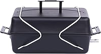 Char-Broil Portable 1-Burner Propane Gas Grill - 190 Sq In Cooking Space, Foldable Legs, Rust-Resistant Grates for Camping & Tailgating