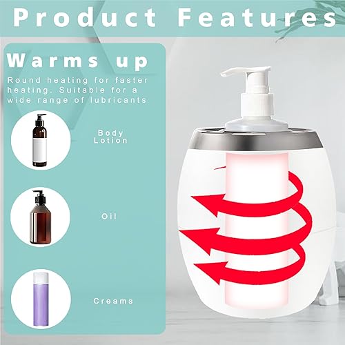 Miniatura 5 de Accesorios profesionales para sillas de salón y spa, calentador de aceite de masaje, calentador de loción, control de temperatura de un solo toque,