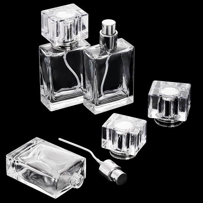 Set de 8 Botellas de Perfume 30ml Atomizador Vidrio miniatura 4