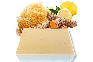 Sea Moss and Turmeric Face Bar Soap: The Skin-Brightening Secret