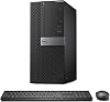 Dell 7050 Mini Tower Desktop Intel i5-7500 UP to 3.80GHz 16GB DDR4 256GB NVMe SSD 2TB HDD Built-in AX200 Wi-Fi 6 BT Dual Monitor Support Wireless Keyboard and Mouse Win10 Pro Renewed