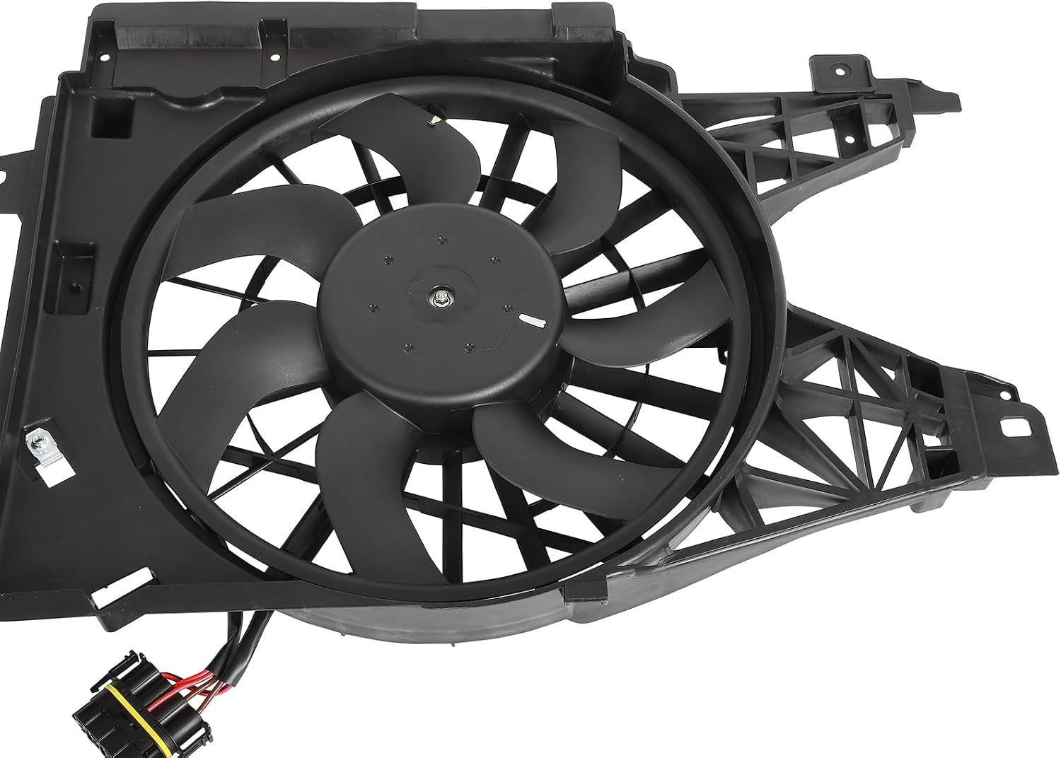 Radiator Cooling Fan Assembly Fit for Chevrolet Corvette 2005-2013 for Cadillac XLR 2005-2009