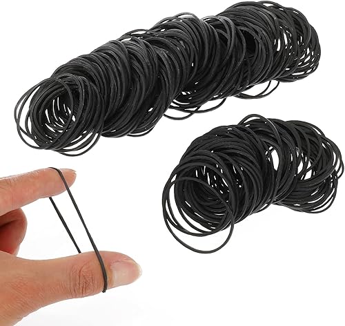 Miniatura 6 de Bandas de goma para tatuajes, 300 piezas de lazo de goma de goma de silicona profesional, accesorios de tatuaje para bobina de tatuaje