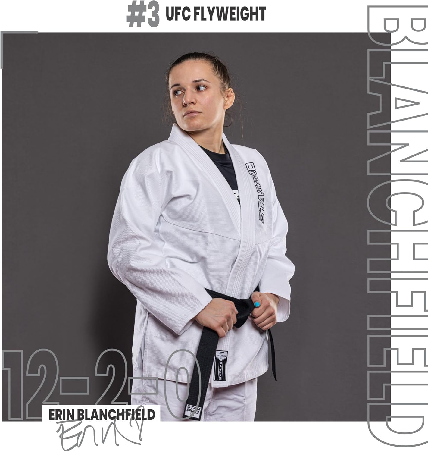 Starpro Kids BJJ Gi - Lightweight Brazilian Jiu Jitsu Uniform for Boys & Girls - Preshrunk Durable Training Gi with Free Belt