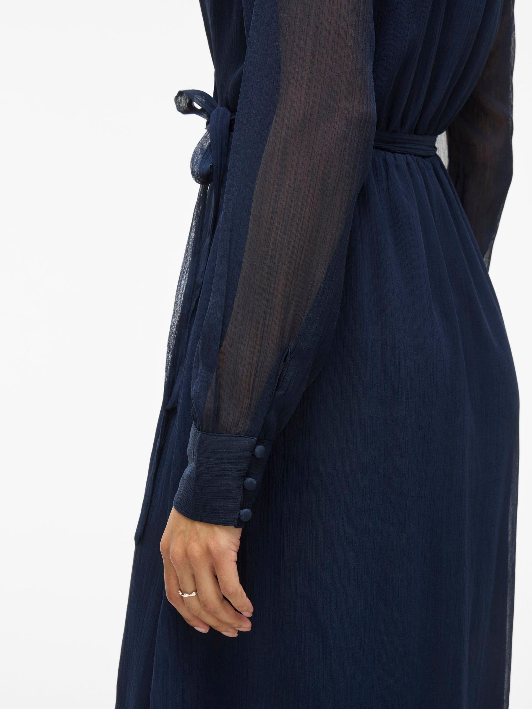 Vila Female Maxikleid VIFALIA Langarm | Midi dress
