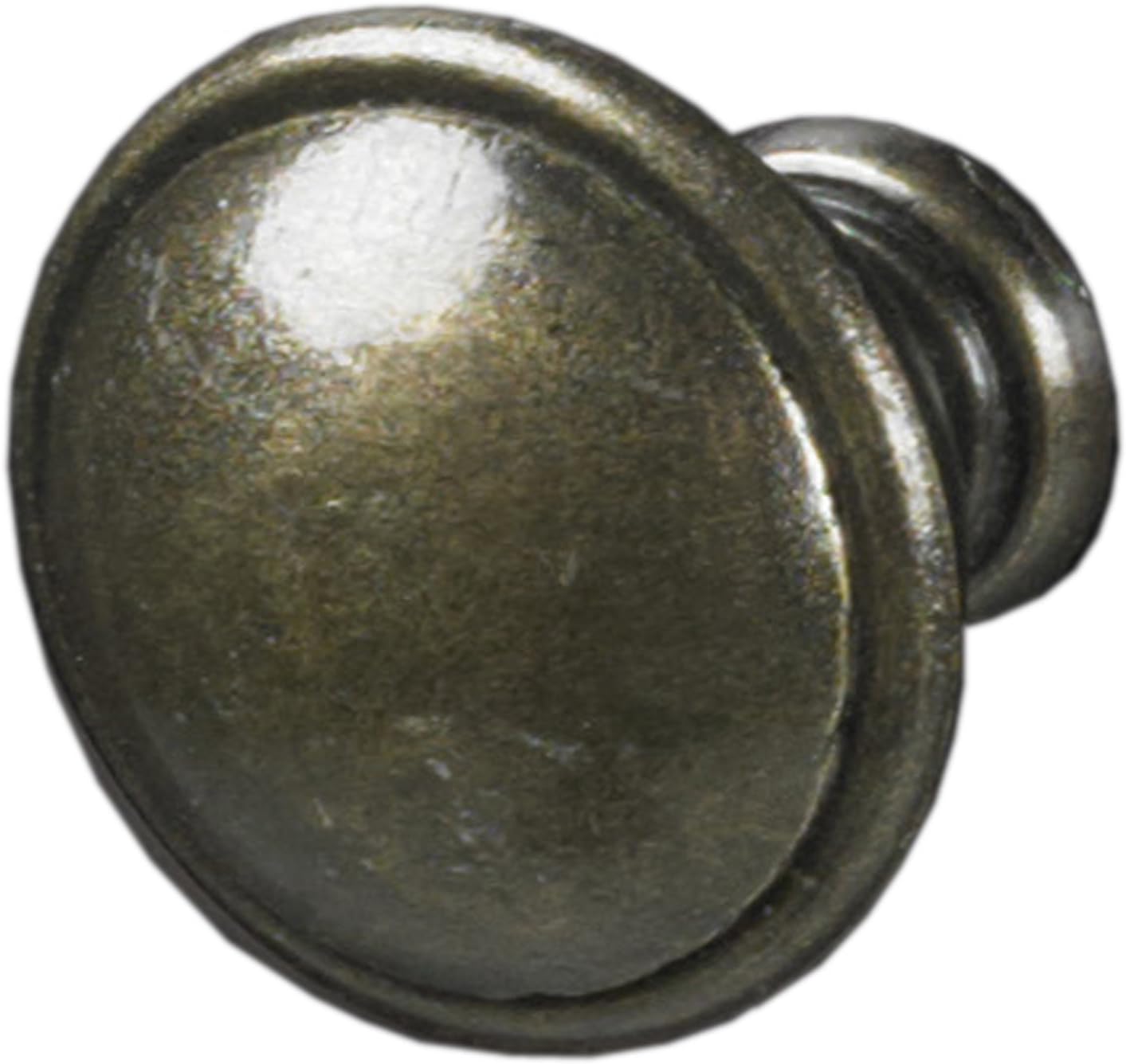 Metal Knob, Antique Brass Color. Optional For Chests, Dressers, Night