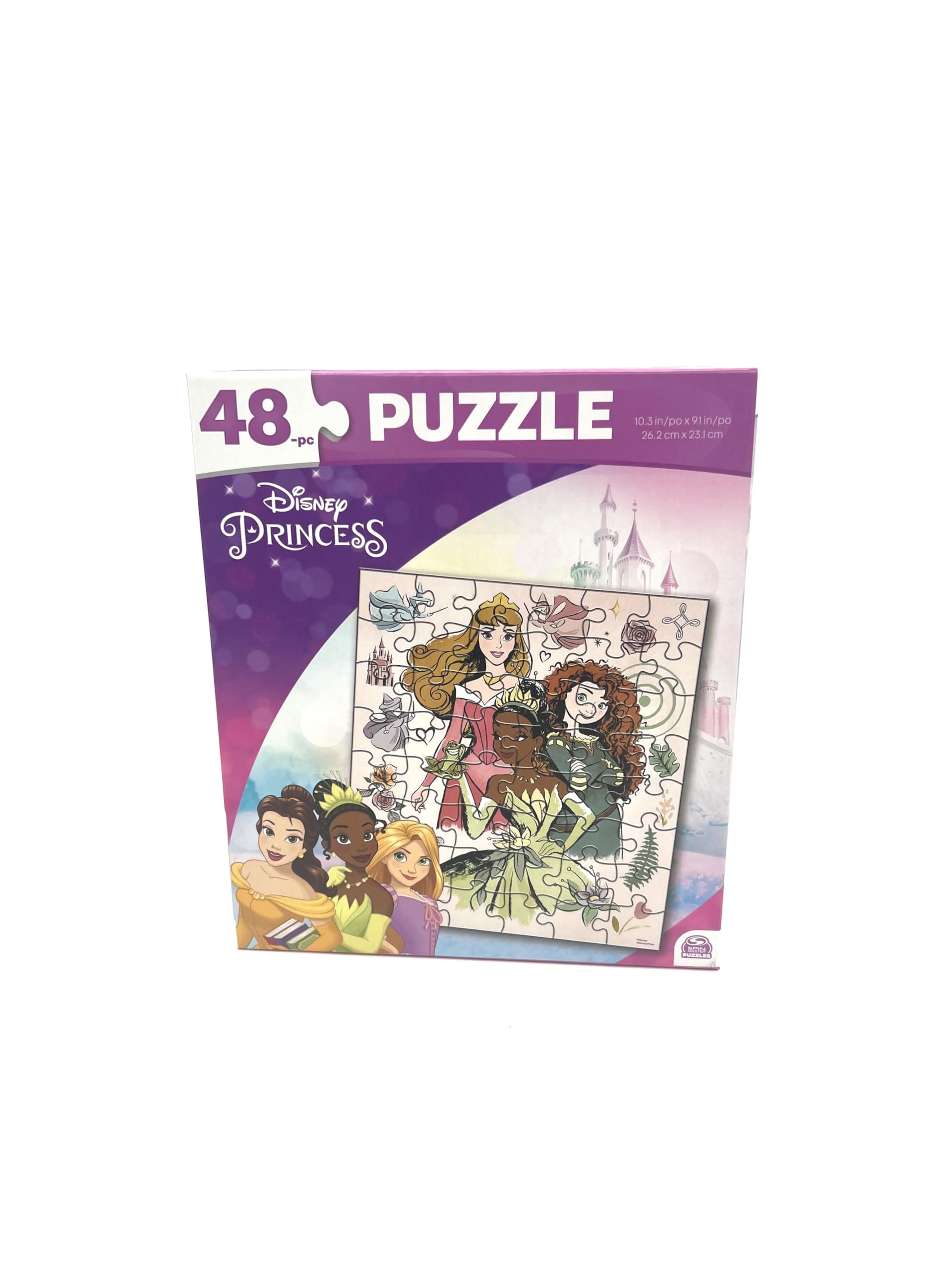 Amazon | ディズニープリンセスジグソーパズル3パックセット 4~8歳の