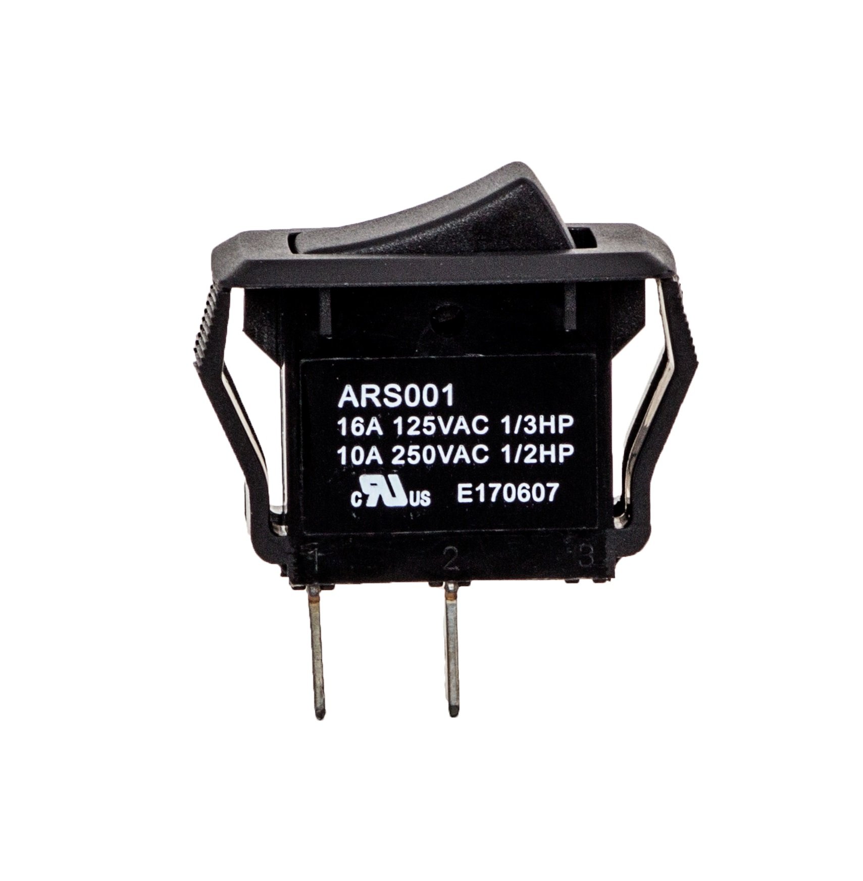 Rocker Switches, On Off Circut Function, SPST, 15/10 amps at