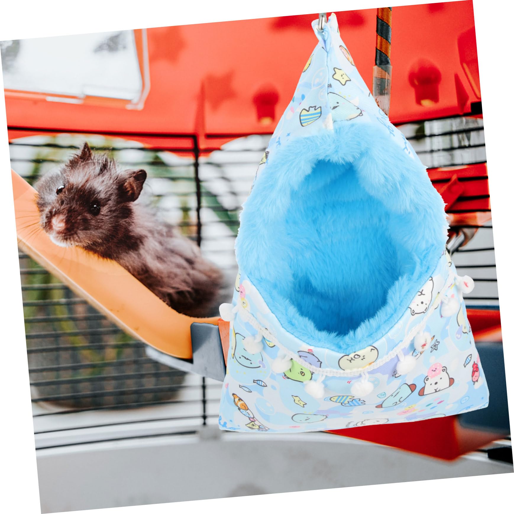Supvox 4 Stück Sugar Glider Schlafsack Liebenswert Käfig Chinchilla Hängematte Igel Bett Rattenzubehör Für Den Käfig Frettchen Zubehör Hamstertasche Hamsterhaus Warm Halten Segeltuch