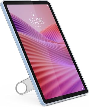 Lenovo Tab – Tablet 10.1 inch WUXGA (MediaTek Helio G85, 4 GB RAM, 128 GB, 60 Hz, 2 Speakers, Wi-Fi 5, Bluetooth 5.3, Android 14) Polar Blue – Includes Transparent Case with Built-in Stand