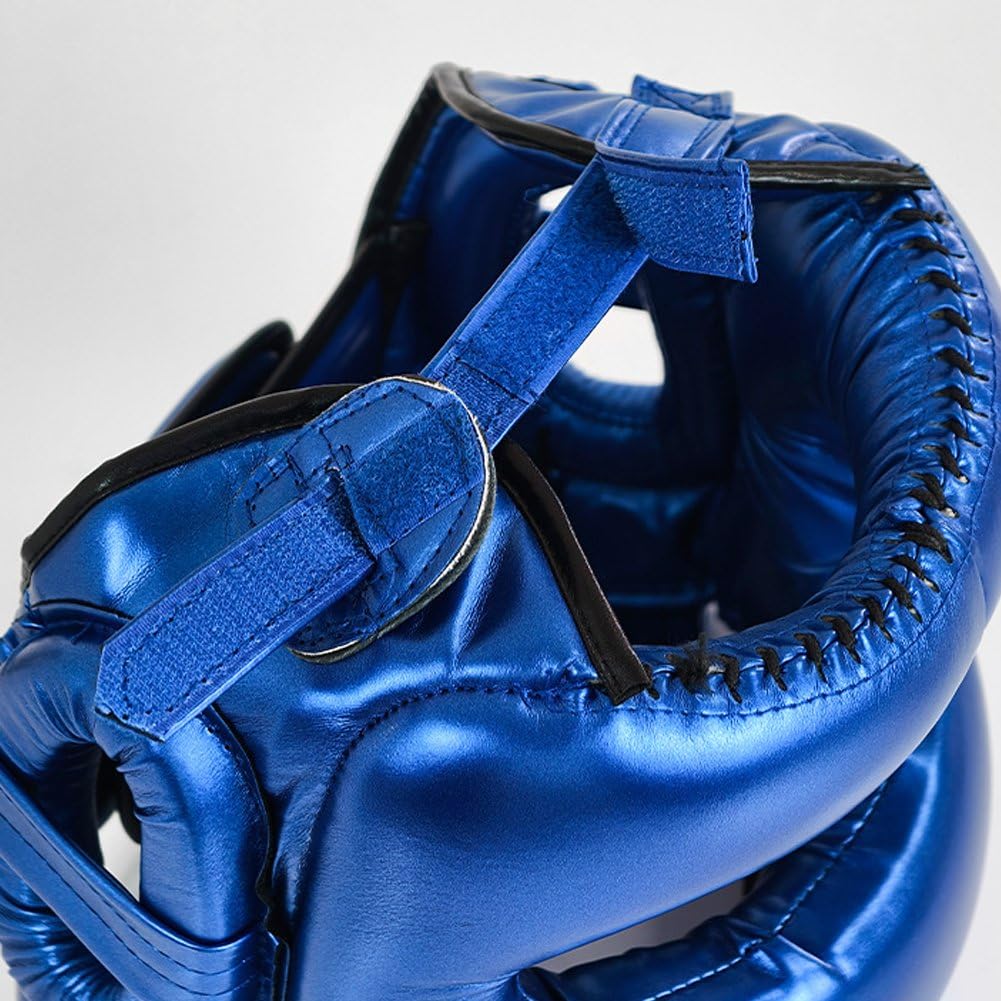 Kask bokserski, sprzęt treningowy MMA, kask sparingowy Muay Thai, regulowany kask taekwondo dla praktykujących kickboxing, młodych dorosłych (mężczyźni).