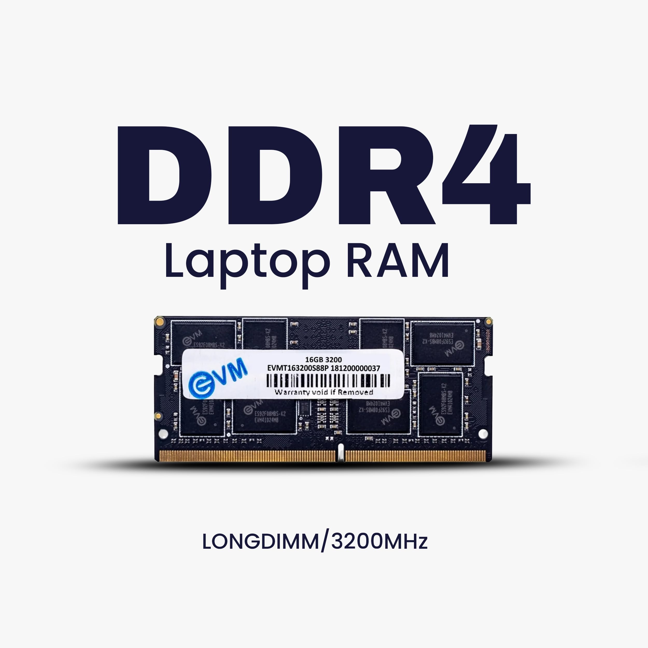 EVM 16GB DDR4 Laptop RAM 3200MHz