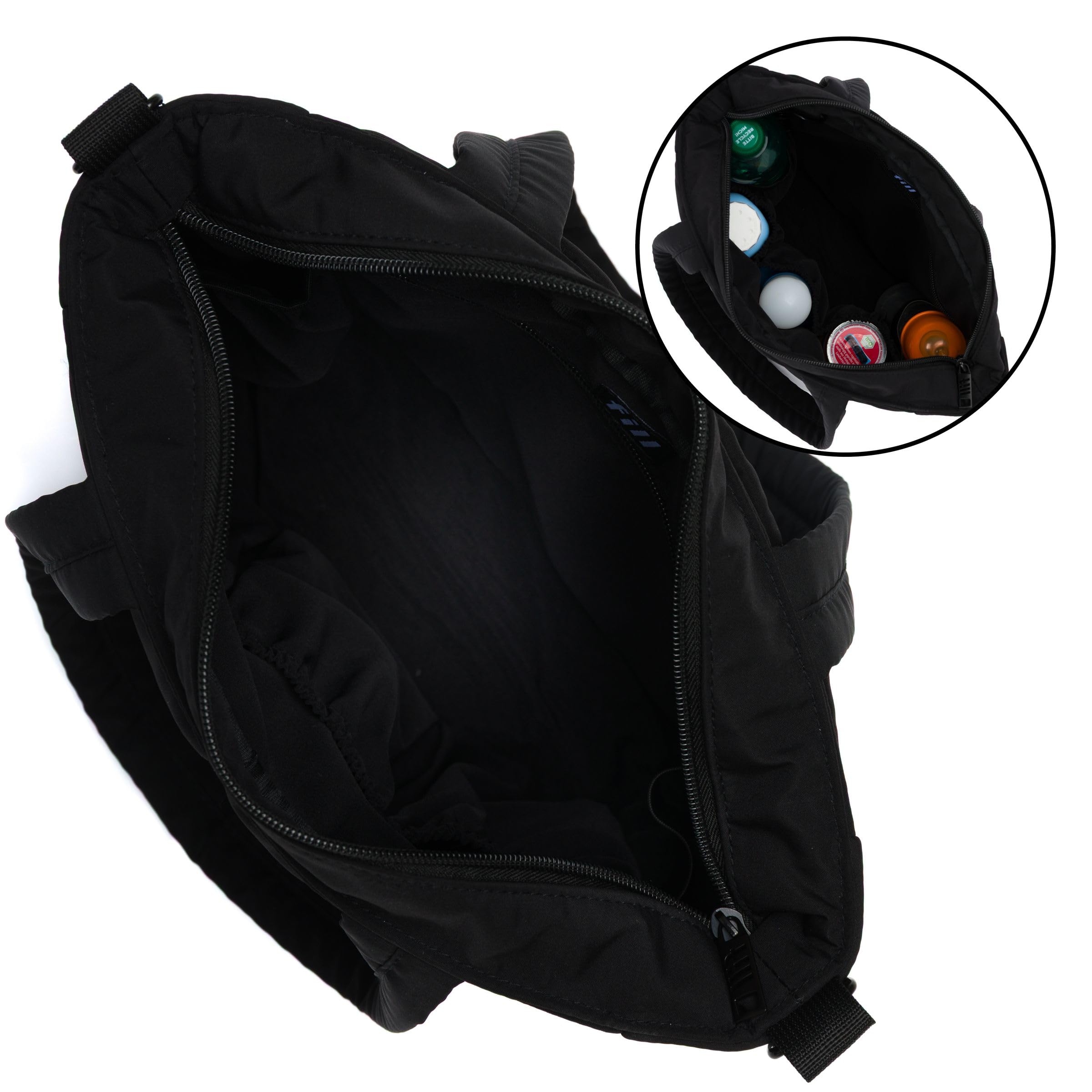 Fillikid Wickeltasche Vienna Small Exklusiv | Baby Windeltasche für unterwegs | Inkl Wickelunterlage, viele Fächer, Schultergurt & Haken für Kinderwagen und Buggy | Wickel Organizer ab Geburt