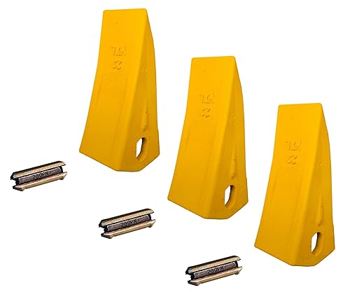 Miniatura 1 de RetroexcavadoraDientes de cucharón deslizante con pasadores - 230HX, 230HXL, 23, 230, 230S (3)