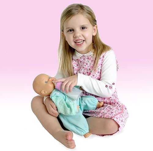 Miniatura 8 de 4E's Novelty Paquete de 2 botellas de accesorios para muñecas de bebé, muñeca mágica que desaparece leche y jugo, accesorios para muñecas de bebé,