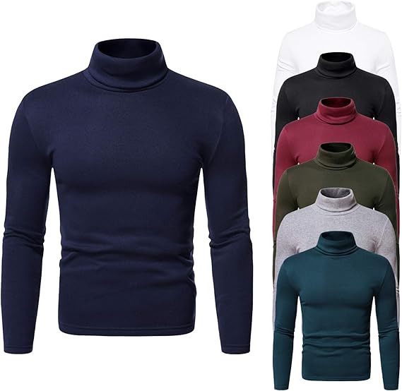 mens turtleneck undershirt